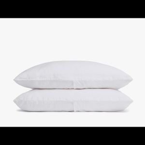Parachute Linen Standard Pillowcase Set in White